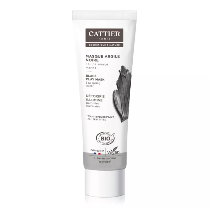 Cattier Black Clay Mask 100ml