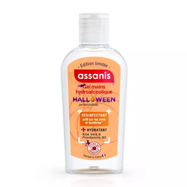 Assanis gel hydroalcoolique Haloween Citrouille 80 ml
