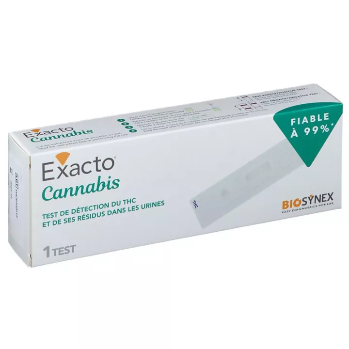 EXACTO Autotest urinaire cannabis B/1 Biosynex