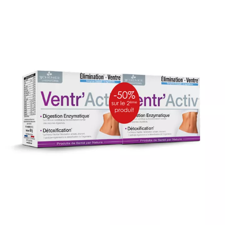 3Chênes Ventr'Activ Elimination, Belly 60 таблеток