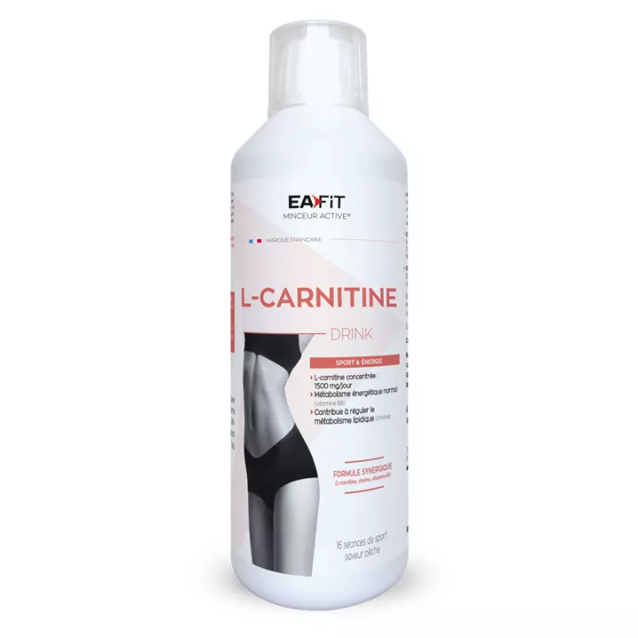 Eafit L-Carnitina Drink Pêssego 500ml