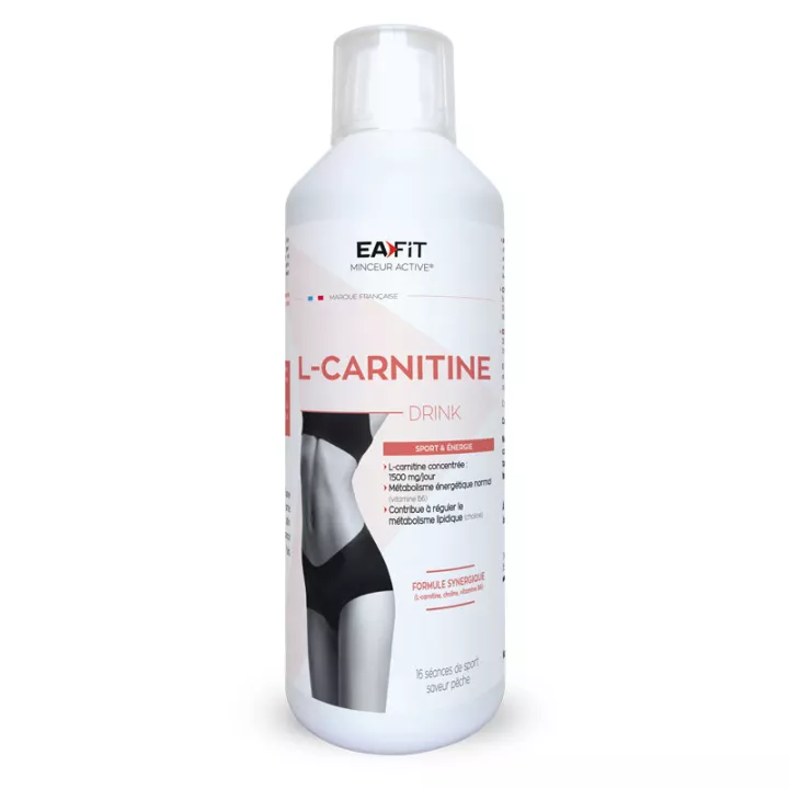 Eafit L-Carnitine Drink Perzik 500 ml