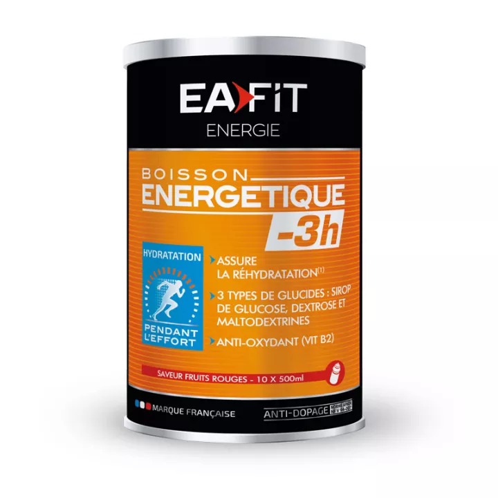 EAFIT ENERGIE BOISSON ENERGETIQUE -3H ORANGE SANGUINE