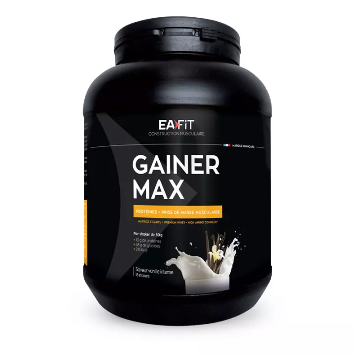 Eafit Gainer Max Muscle Construction Baunilha Intensa 1.1 kg