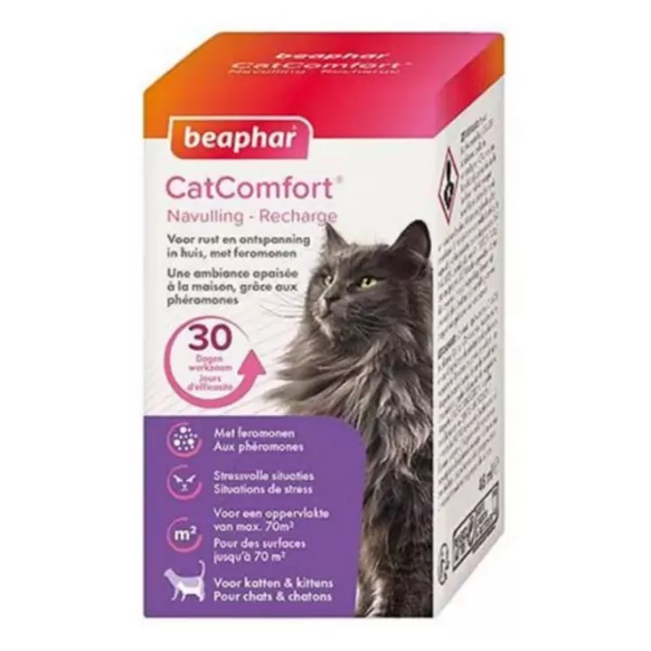 Beaphar Catcomfort Pheromon Nachfüllpackung für Katzen und Kätzchen 48ml