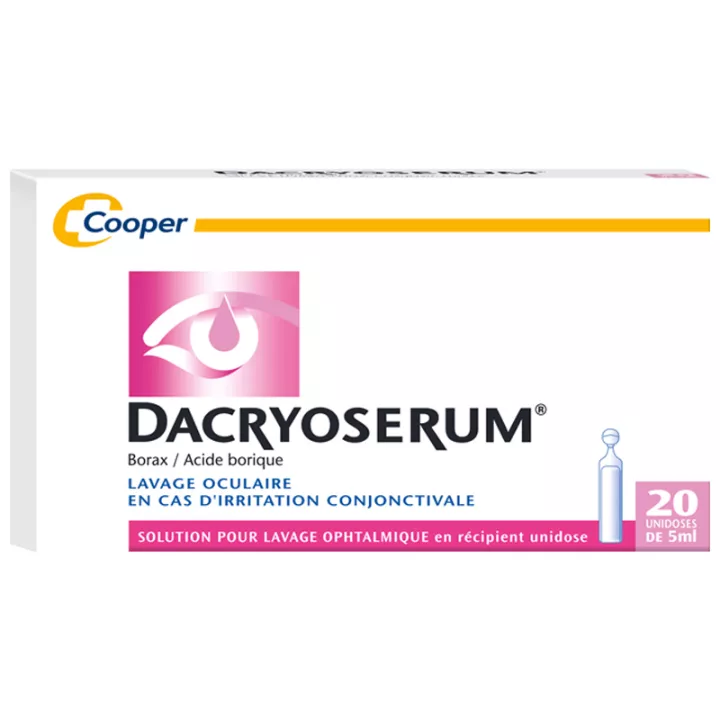 DACRYOSERUM ЛОСЬОН ДЛЯ ГЛАЗ SINGLE ДОЗА 5мл