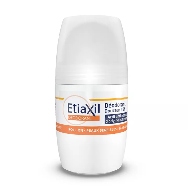 ETIAXIL Desodorante Suave 48H Sem Sais de Alumínio Bola 50ml