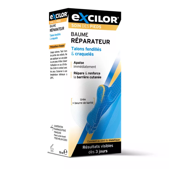 EXCILOR bálsamo reparador de talones divididos 50ml