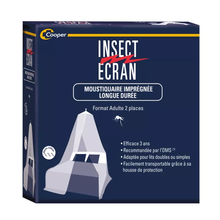 Insect Ecran Moustiquaire Imprégnée Anti Moustique 2 places