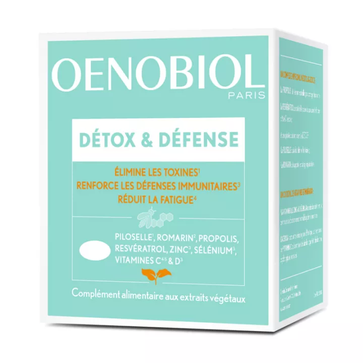 Oenobiol Détox & Défense 60 comprimés