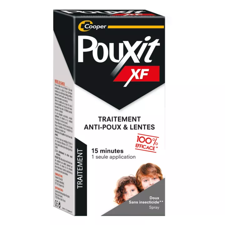 Cooper Pouxit XF Läusespray Speziell für langes Haar 100 ml