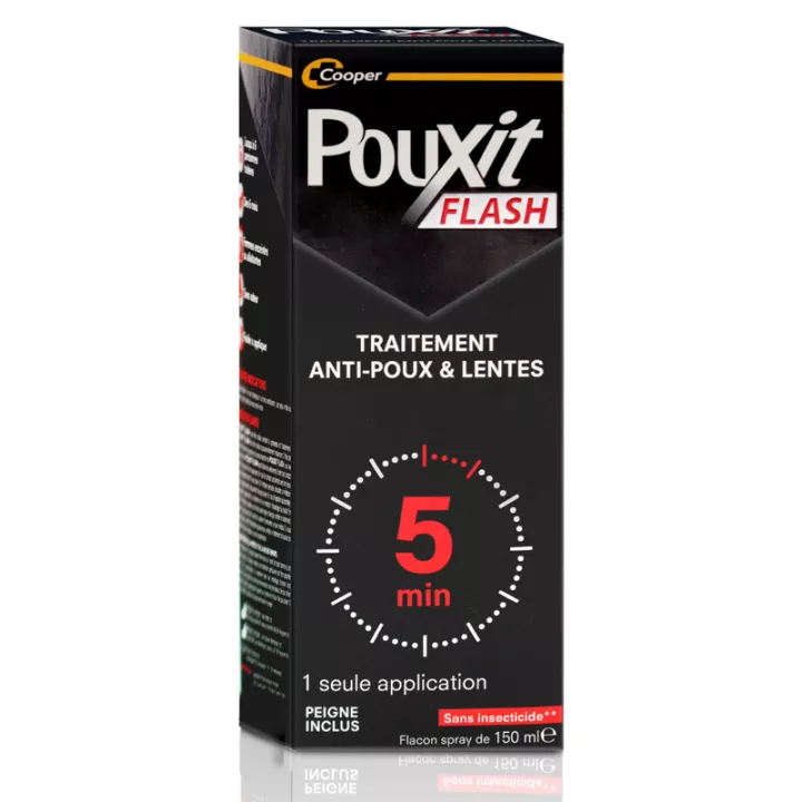 Pouxit Flash Spray anti-poux Cooper 150 ML