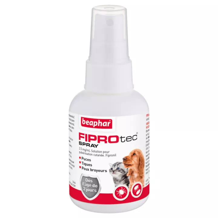 Beaphar Fiprotec Spray 2,5mg / Ml Cães e Gatos 100ml