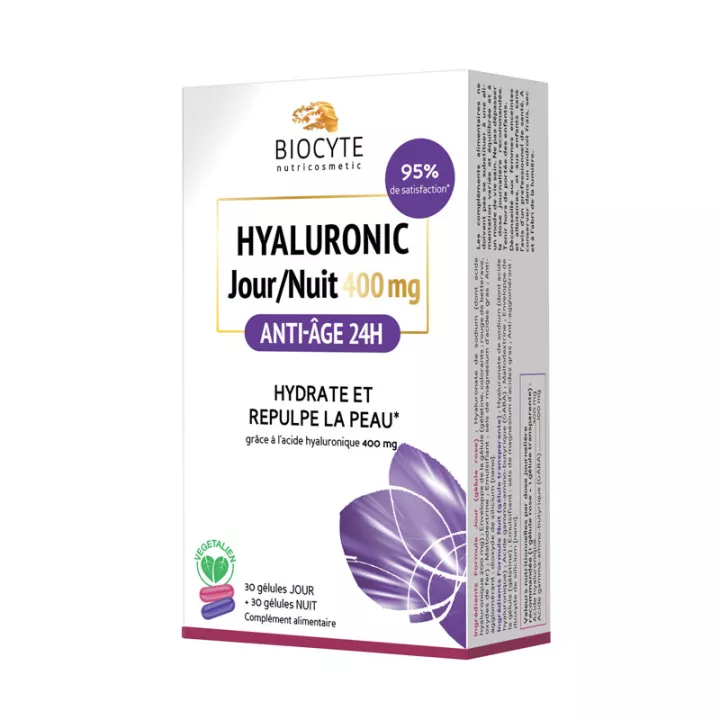 Biocyte Hyaluronic Day Night 400mg Anti-envelhecimento