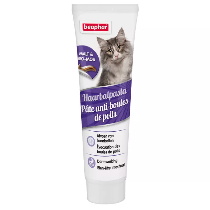 Солодовая паста для кошек Beaphar Malt Anti-Hairball Paste 100 г