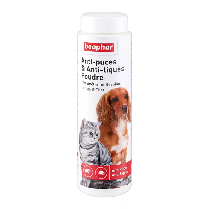 Beaphar Anti-Flea & Anti-Tick Powder for Dogs and Cats 150g