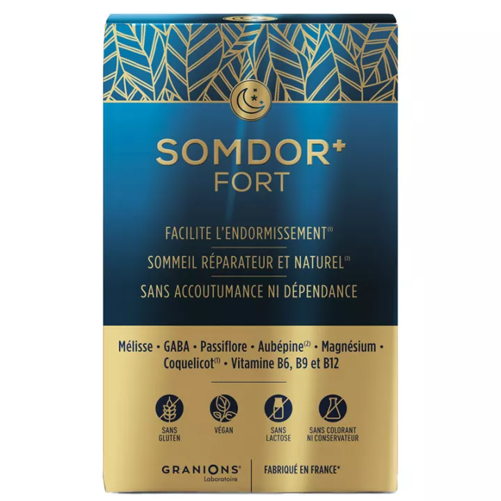 Granions Somdor+ Fort Sleep and Stress 30 comprimidos