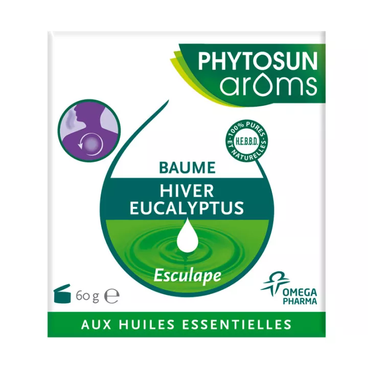 ESCULAPE Baume Respiration PHYTOSUN'AROM 60 g