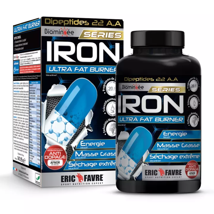 Eric Favre IRON ULTRA QUEIMADOR FAT 120 cápsulas