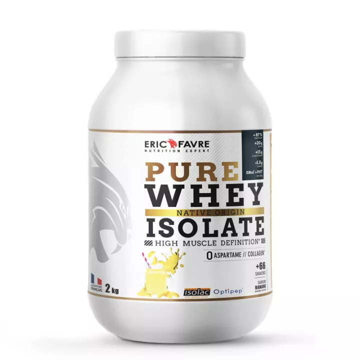 Eric Favre PURE WHEY ISOLATE sans lactose