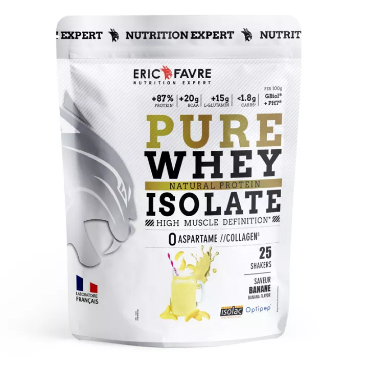 Eric Favre PURE WHEY ISOLATE sin lactosa