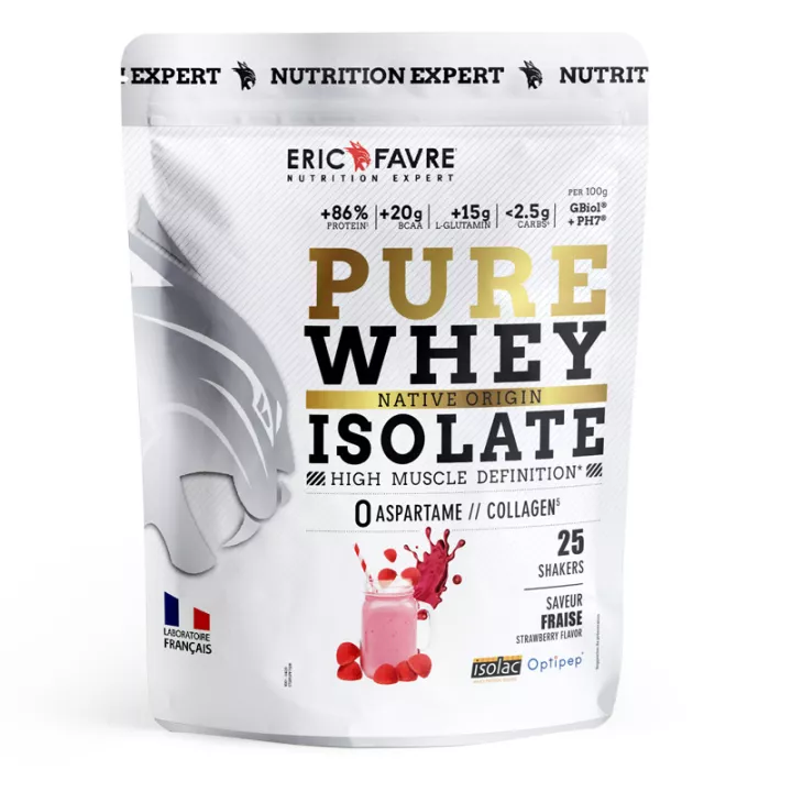 Eric Favre PURE WHEY ISOLATE lactosevrij