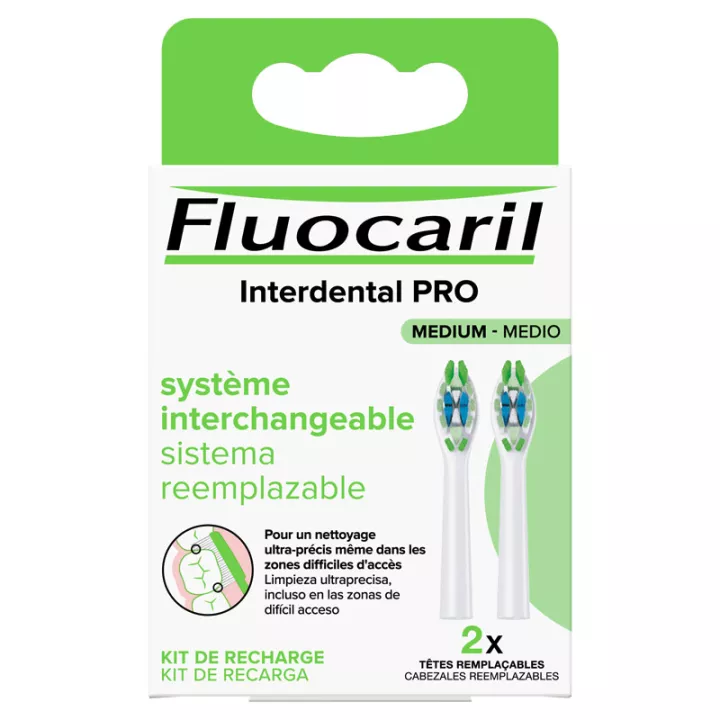 Fluocaril Tête remplaçable x2