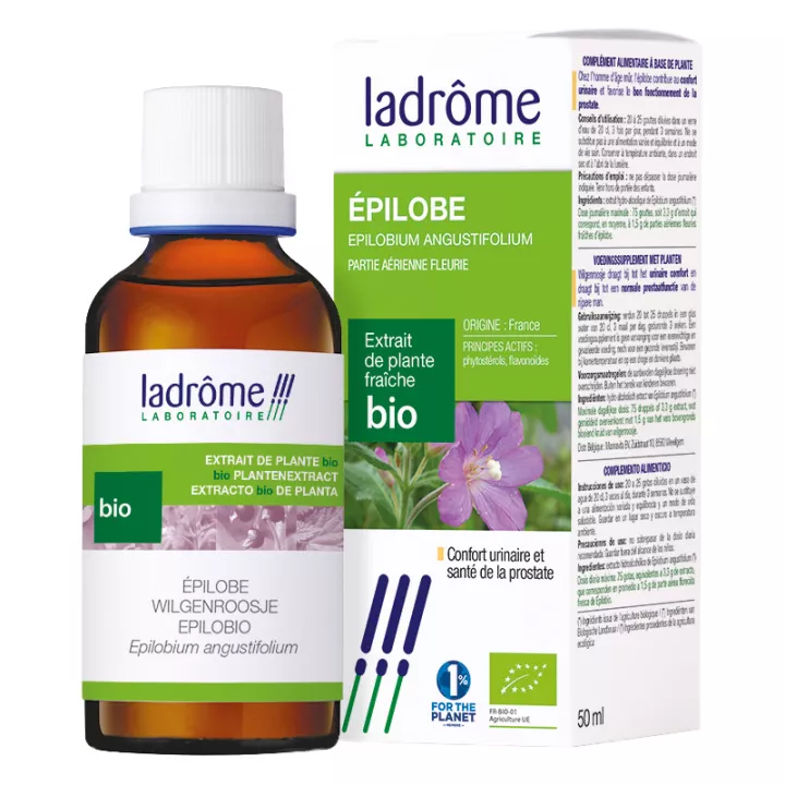 Ladrôme Estratti di piante fresche biologiche Willowherb 50ml