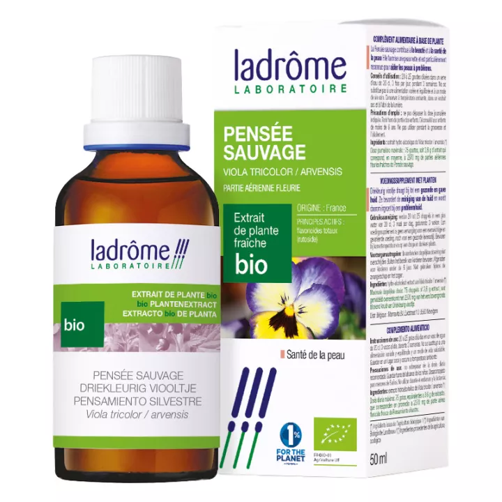 Ladrôme Bio-Frischpflanzenextrakte Wildes Stiefmütterchen 50ml