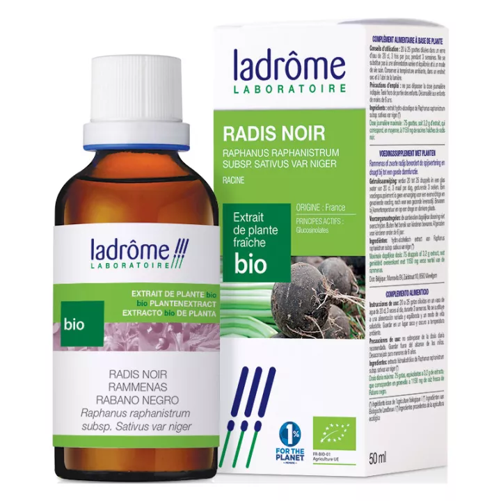 Ladrôme Black Radish Estratti vegetali 50ml Frache