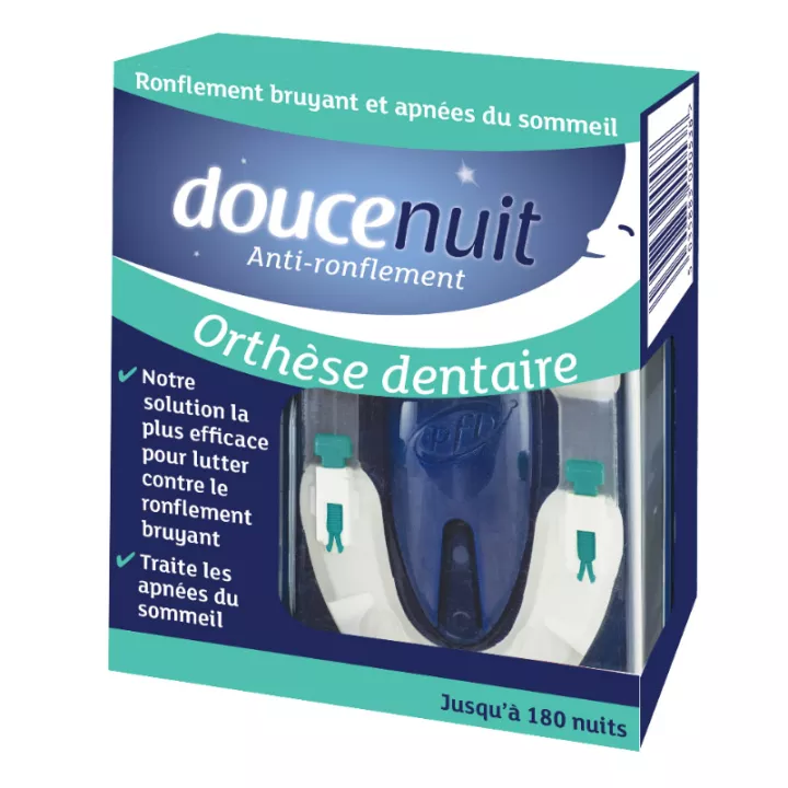 Ortesi dentale anti-russamento DouceNuit 180 notti