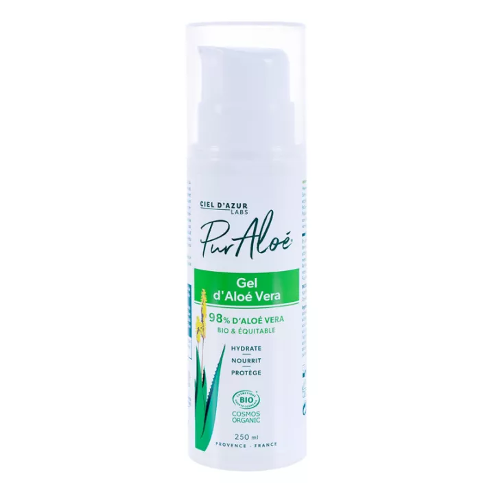 PurAloe hidratante gel de aloe vera 125ml nativo / 250ml