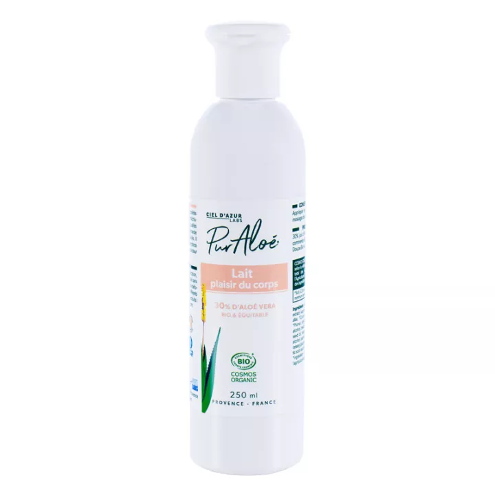 PurAloe aloe vera leite hidratante corporal 250ml nativa de 30%