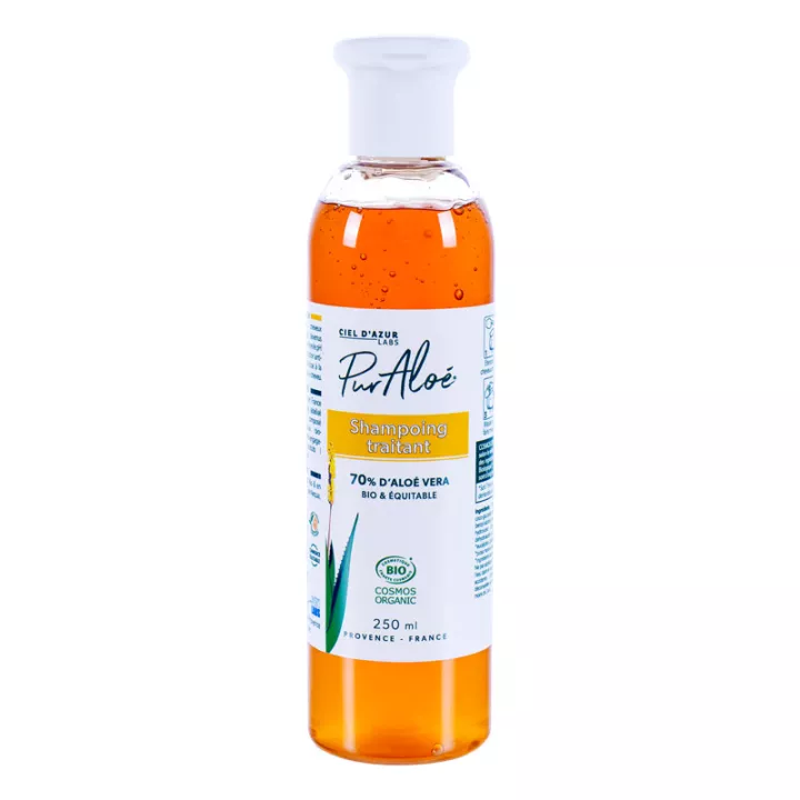 PurAloe shampoo treating aloe vera 70% 250ml