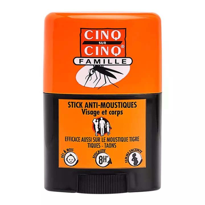 Five-on-Five Mosquito Repellent Family Stick 20 ml
