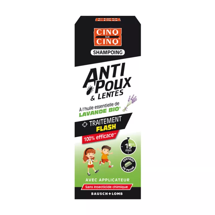 5/5 Natura Lice Repellent Shampoo with Lavender 100 ml
