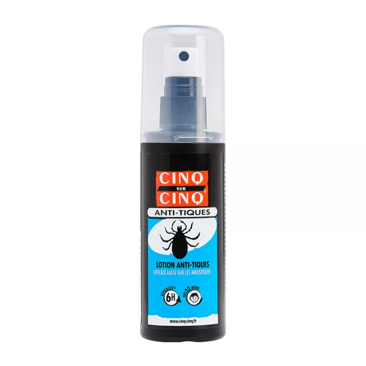 Cinq-sur-Cinq Spray Prevenzione anti-zecca perforare 100 ml