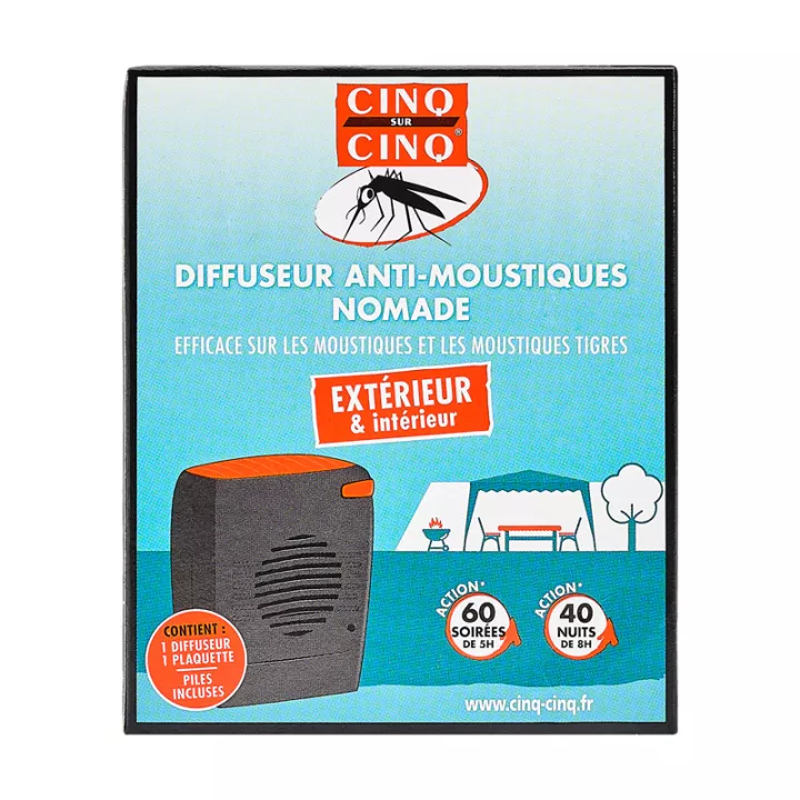 Cinq-sur-Cinq Diffuseur Nomade Anti Moustique