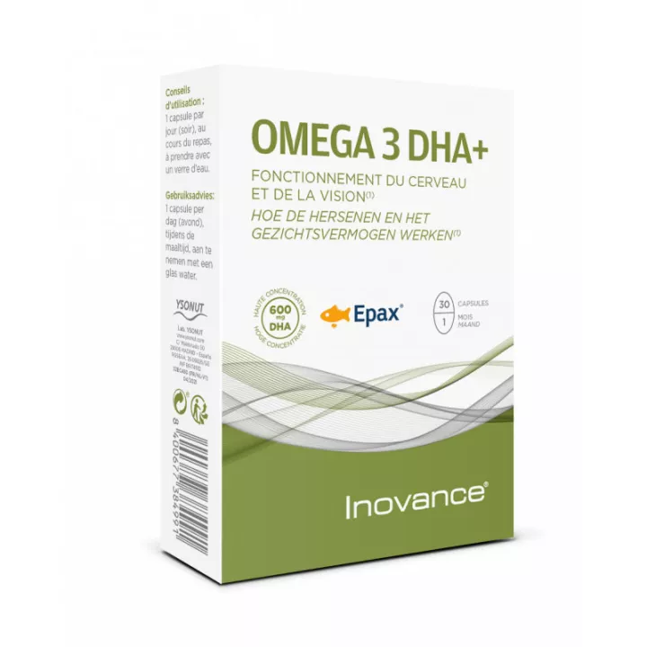 Inovance Omega 3 DHA + 3 cápsulas