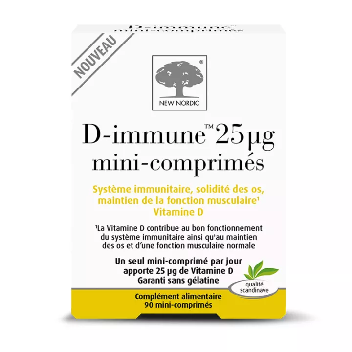 Vitalco D-Immune 25 Ug 90 Comprimidos