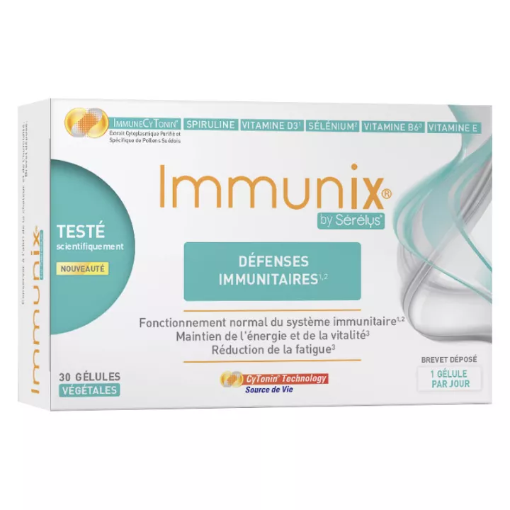 Immunix BY Sérélys Immuniteit 30 capsules