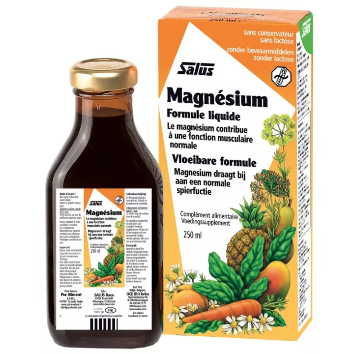 Bebida Mineral de Magnesio Salus 250ml