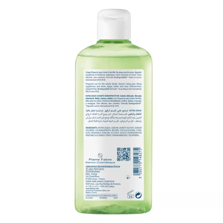 Ducray Shampoo dermo-protetor extra suave 400ml