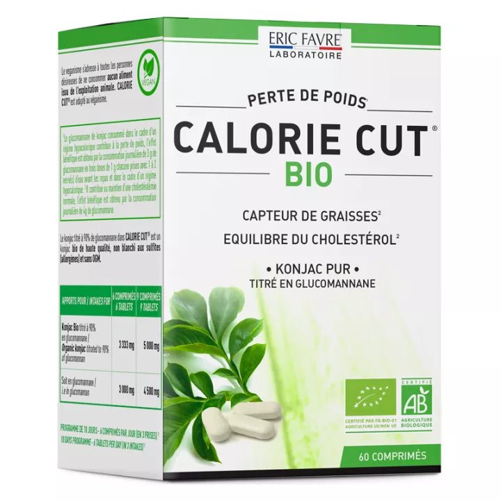 Eric Favre Calorie Cut Vegano 60 tabletas