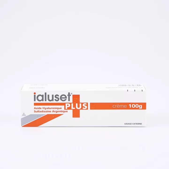 IALUSET PLUS Crema de Ácido Hialurónico + Plata 100G