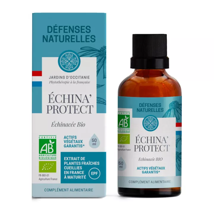 Jardins d'occitanie Echina'protect ERF Echinacée Bio 50 ml