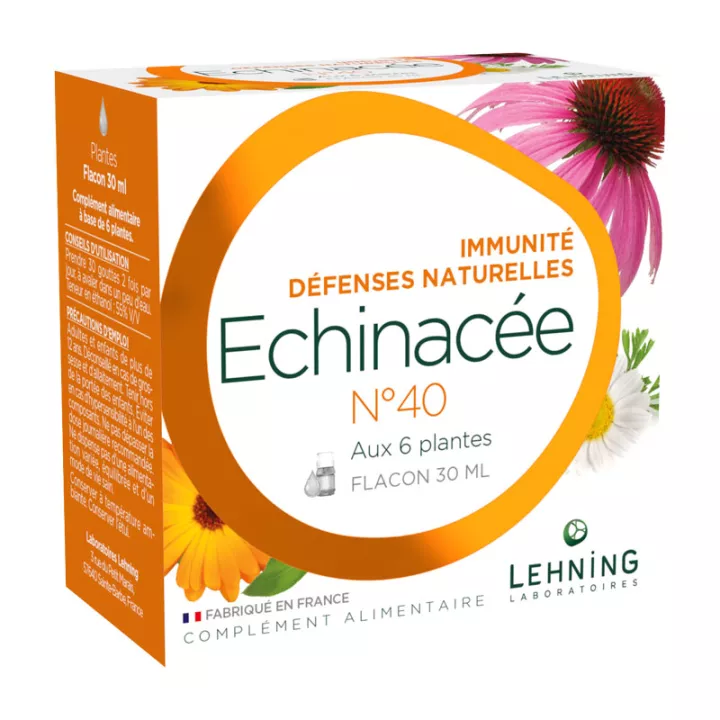 Echinacea Complex N ° 40 Immuniteit LEHNING Druppels 30ml