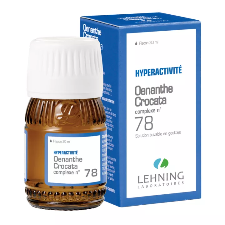 Lehning COMPLEX 78 Hiperatividade Oenanthe 30ML crocata