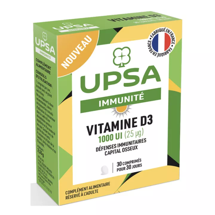 UPSA Vitamine D3 1000 IE 30 tabletten