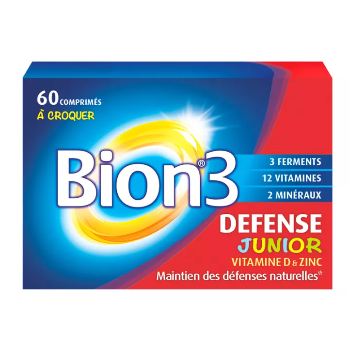 Bion 3 Defence Junior Vitaminas D y Zinc